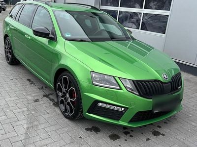Gebraucht Skoda Octavia RS 184 PS (135 kW) 2018 Grün Kombi