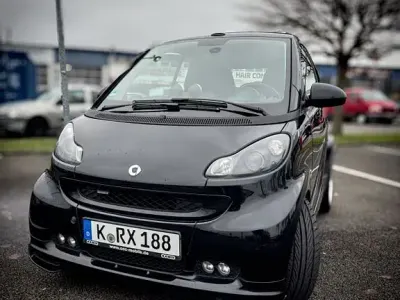 Gebraucht Smart ForTwo Cabrio Brabus Xclusive 102 PS (75 kW) 2011 Schwarz Cabrio