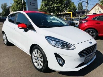 Gebraucht Ford Fiesta Titanium 101 PS (74 kW) 2017 Weiß Kleinwagen