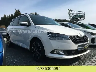 Używany Skoda Fabia Best of 95 KM (69 kW) 2020 Biały Kombi