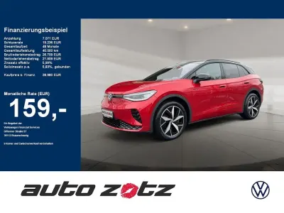 Brugt VW ID.4 GTX 219 kW (299 HK) 2022 Sort SUV