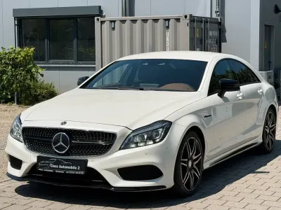 Gebraucht Mercedes CLS500 AMG line 408 PS (300 kW) 2015 Weiß Coupé