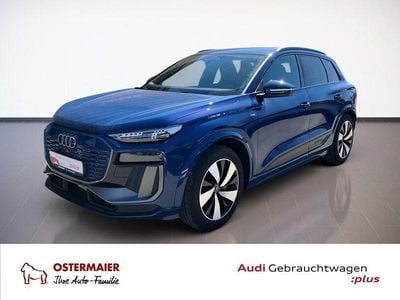 Gebraucht Audi Q6 e-tron S-Line 285 kW (388 PS) 2024 Ascariblau SUV