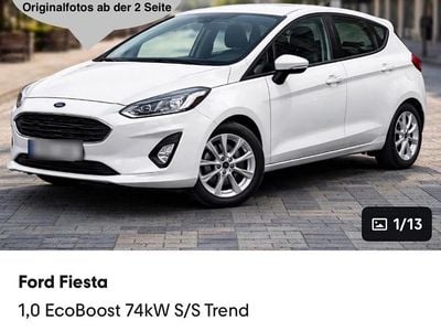 Gebraucht Ford Fiesta 101 PS (74 kW) 2017 Weiß Kleinwagen