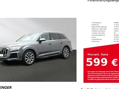 Usata Audi Q7 S-Line 381 CV (280 kW) 2020 Grigio SUV