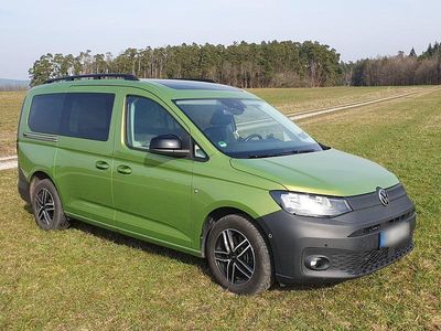 Gebraucht VW Caddy Maxi California 122 PS (89 kW) 2021 Grün Van / Kleinbus