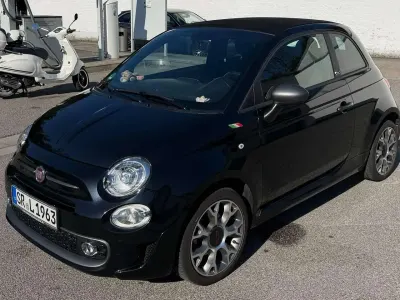 Gebraucht Fiat 500C 105 PS (77 kW) 2016 Schwarz Cabrio