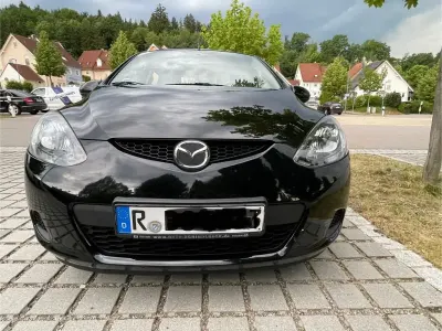 Gebraucht Mazda 2 86 PS (63 kW) 2008 Schwarz Kleinwagen