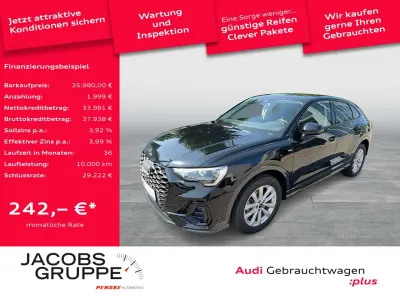Gebraucht Audi Q3 Sportback S-Line 150 PS (110 kW) 2025 Mythosschwarz metallic SUV