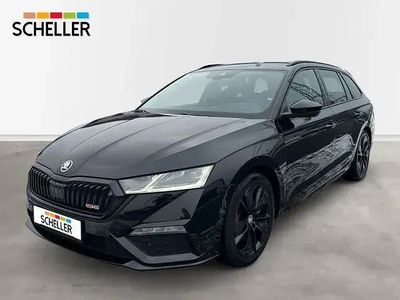 Brugt Skoda Octavia RS 200 HK (147 kW) 2022 Sort Stationcar