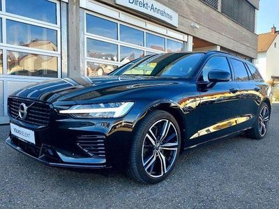 Gebraucht Volvo V60 R-Design 392 PS (288 kW) 2020 Black solid stone / solid Kombi