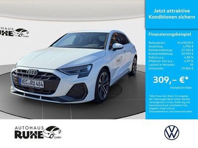 Gebraucht Audi A3 S-Line 150 PS (110 kW) 2024 Weiß Limousine