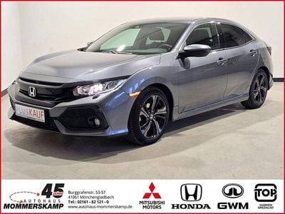 Grau Gebraucht 2018 Honda Civic Elegance Limousine | 16.980 € (Fairer Preis)