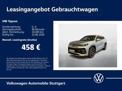 Neu VW Tayron R-line 193 PS (141 kW) 2025 Oyster silver metallic SUV