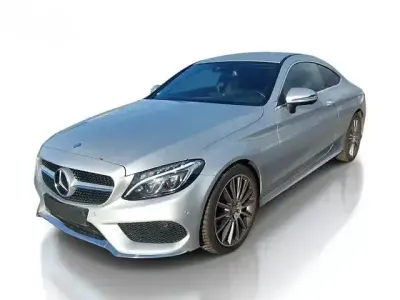 Gebraucht Mercedes C300 AMG line 272 PS (200 kW) 2016 Iridiumsilber Coupé