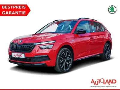 Brugt Skoda Kamiq Monte Carlo 116 HK (85 kW) 2021 Rød SUV