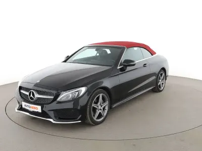 Gebraucht Mercedes C180 AMG line 156 PS (114 kW) 2017 Schwarz Cabrio