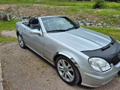 Gebraucht Mercedes SLK200 Edition 163 PS (119 kW) 2003 Silber Cabrio