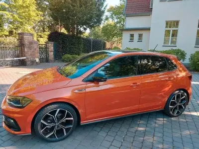 Gebraucht VW Polo Highline 150 PS (110 kW) 2021 Orange Kleinwagen