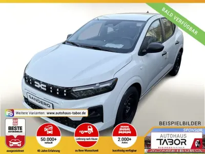Neu Dacia Sandero Essentiel 67 PS (49 kW) 2026 Weiß Limousine
