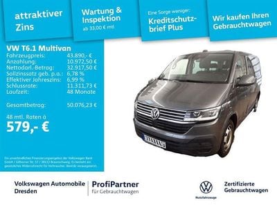 Indiumgrau metallic Gebraucht 2021 VW Multivan Comfortline Van | 43.890 € (Fairer Preis)