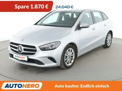 Gebraucht Mercedes B200 Progressive 163 PS (119 kW) 2019 Silber Van / Kleinbus