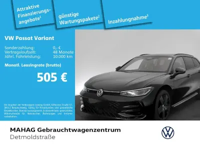 Gebraucht VW Passat R-line 193 PS (141 kW) 2025 Grenadillschwarz metallic Kombi