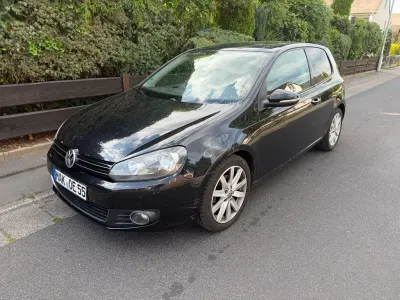 Gebraucht VW Golf VI 105 PS (77 kW) 2009 Schwarz Kleinwagen