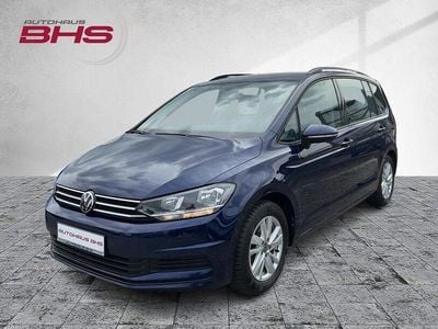 Gebraucht VW Touran Comfortline 150 PS (110 kW) 2020 Atlantik blue metallic (blau) Van / Kleinbus