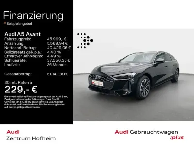 Gebraucht Audi A5 Sport 299 PS (219 kW) 2025 Mythosschwarz metallic Kombi