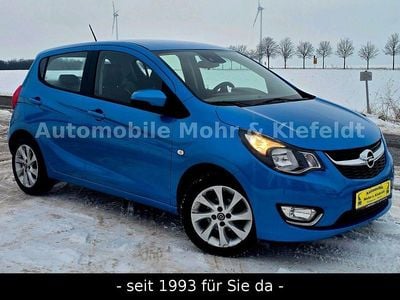 Blau Gebraucht 2015 Opel Karl Exklusiv Kleinwagen | 5.999 € (Fairer Preis)