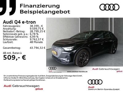 Gebraucht Audi Q4 e-tron Sport 210 kW (286 PS) 2024 Schwarz SUV