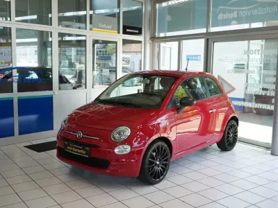 Gebraucht Fiat 500 Pop Star 69 PS (50 kW) 2017 Rosso corsa/sfrontato/argilla/ Kleinwagen