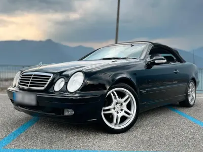 Gebraucht Mercedes CLK200 AMG 136 PS (100 kW) 2000 Schwarz Cabrio