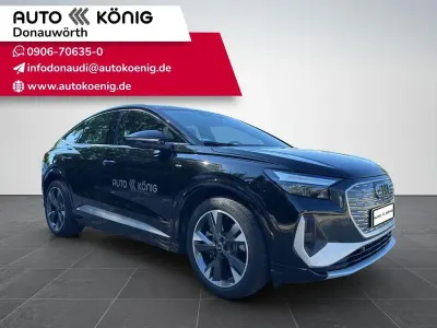 Gebraucht Audi Q4 Sportback e-tron S-Line 219 kW (299 PS) 2023 Schwarz SUV