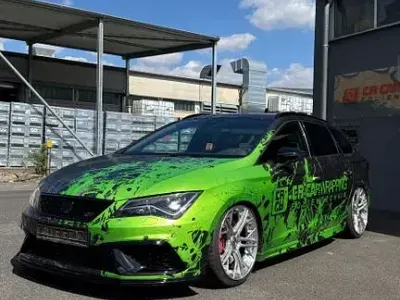 Gebraucht Seat Leon 4Drive 396 PS (291 kW) 2019 Rot Limousine