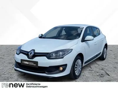 Gebraucht Renault Mégane III Authentique 110 PS (80 kW) 2015 Weiß Limousine