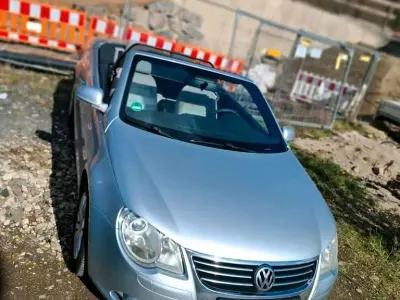 Gebraucht VW Eos 112 PS (82 kW) 2007 Silber Cabrio