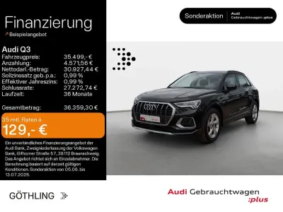 Gebraucht Audi Q3 Advanced 150 PS (110 kW) 2025 Schwarz SUV