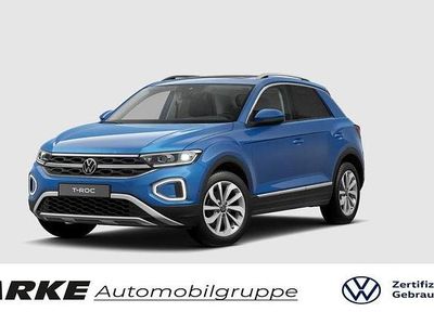 Gebraucht VW T-Roc Style 150 PS (110 kW) 2025 Blau (ravennablau metallic) SUV