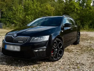 Gebraucht Skoda Octavia RS 184 PS (135 kW) 2016 Schwarz Kombi
