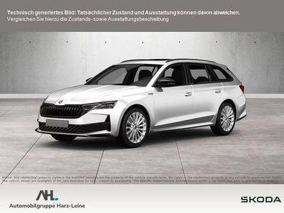 Neu Skoda Octavia SportLine 150 PS (110 kW) 2026 Moonweiß perleffekt Kombi