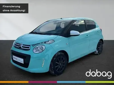 Brugt Citroën C1 PureTech 82 HK (60 kW) 2017 Grøn Hatchback