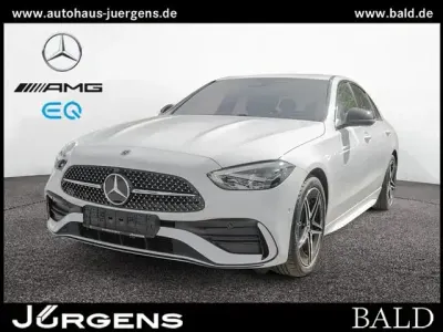 Gebraucht Mercedes C200 AMG 204 PS (150 kW) 2025 Weiß unilack polarweiß Limousine
