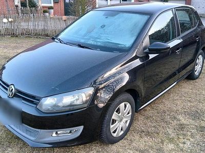 Gebraucht VW Polo Trendline 60 PS (44 kW) 2010 Schwarz Kleinwagen