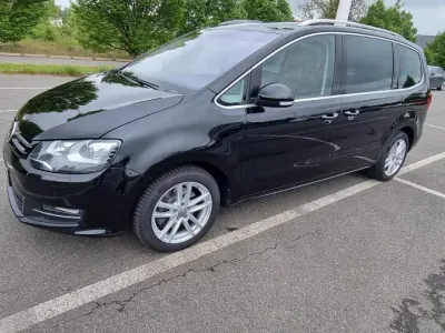 Brugt VW Sharan Highline 184 HK (135 kW) 2017 Sort MPV