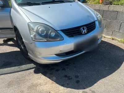 Gebraucht Honda Civic 90 PS (66 kW) 2004 Silber Kleinwagen