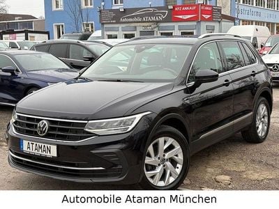 Schwarz Gebraucht 2021 VW Tiguan Life SUV | 23.690 € (Fairer Preis)