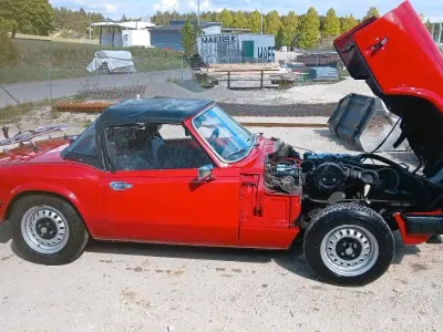 Gebraucht Triumph Spitfire 68 PS (50 kW) 1980 Rot Cabrio