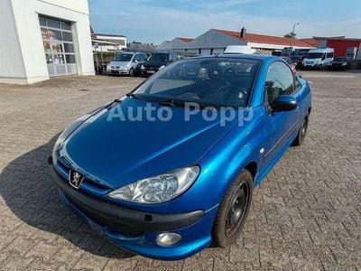 Gebraucht Peugeot 206 CC Platinum 109 PS (80 kW) 2002 Blau Cabrio